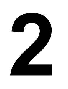 image of number two