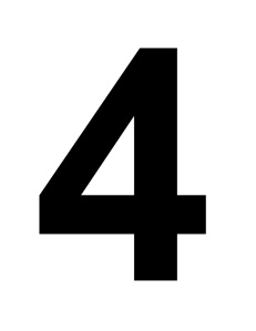 image of number 4