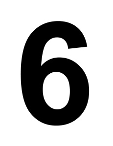 image of number 6
