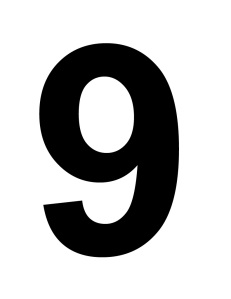 image of number 9